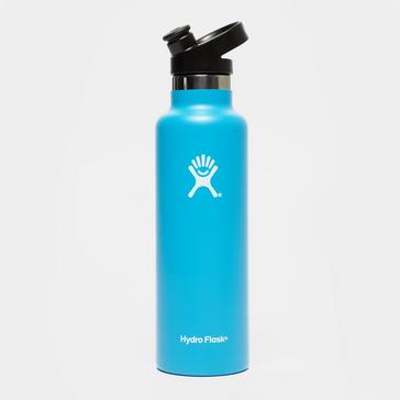 Blue Hydro Flask 600ml Standard Mouth Sport Cap Drinking Bottle
