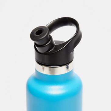 Blue Hydro Flask 600ml Standard Mouth Sport Cap Drinking Bottle