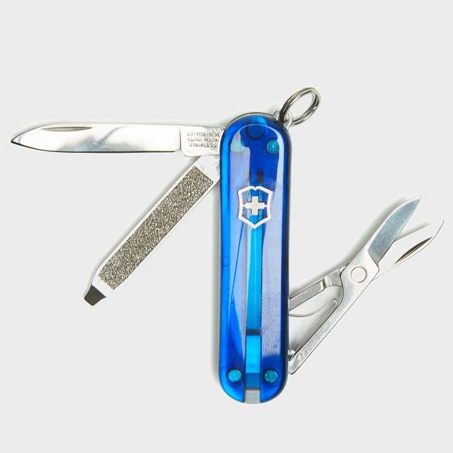 Blue Victorinox Just Jelly Classic SD Swiss Army Pocket Tool image 1
