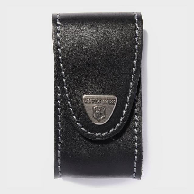 Black Victorinox Pocket Knife Leather Belt Pouch 5-8 Layers image 1