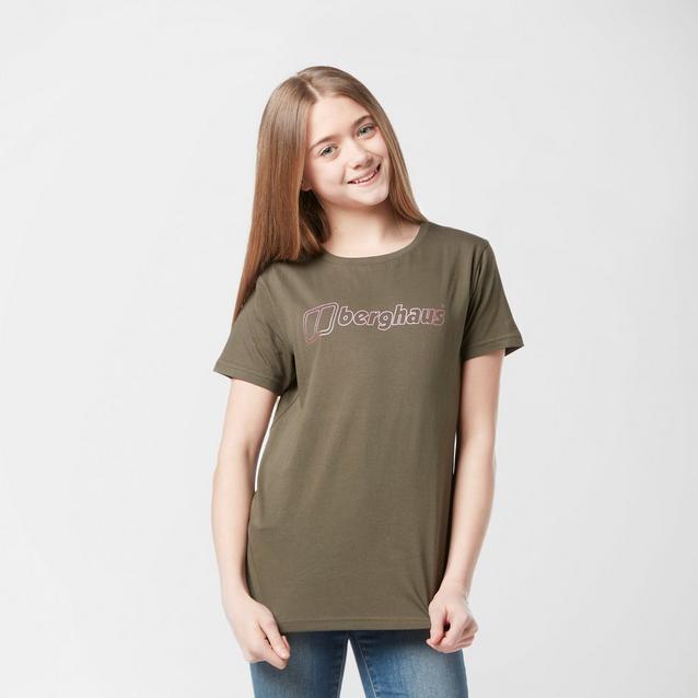 Grey Berghaus Kids’ Logo T-Shirt image 1