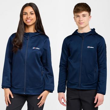 Navy Berghaus Kids’ Privatale Full-Zip Hoodie