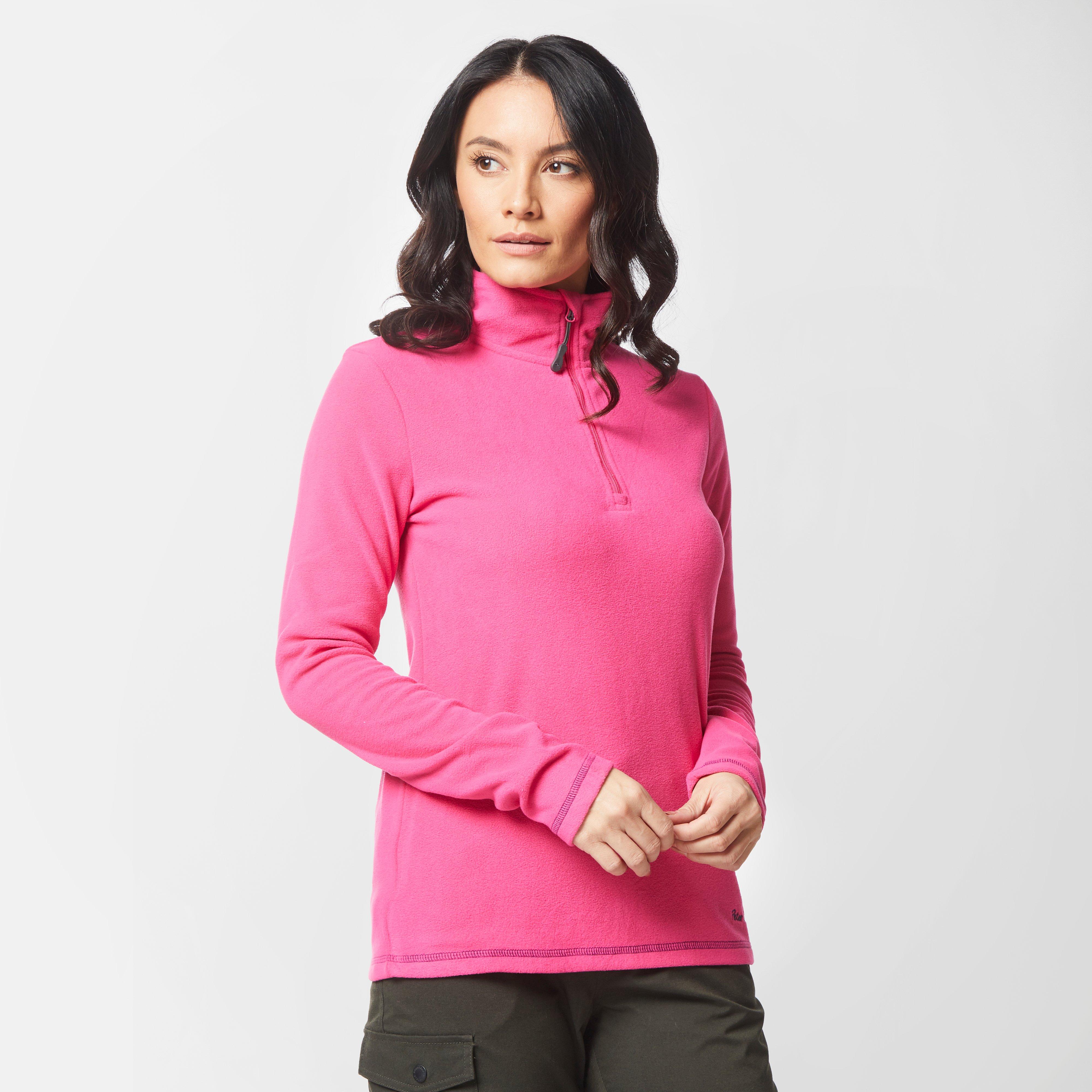Image of Peter Storm Women's Grasmere Half-Zip Fleece - Pink/Pnk, Pink/PNK