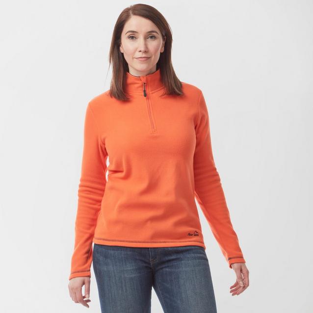 Orange Peter Storm Women’s Grasmere ½ Zip Fleece image 1