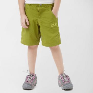 Green Jack Wolfskin Kids' Sun Shorts