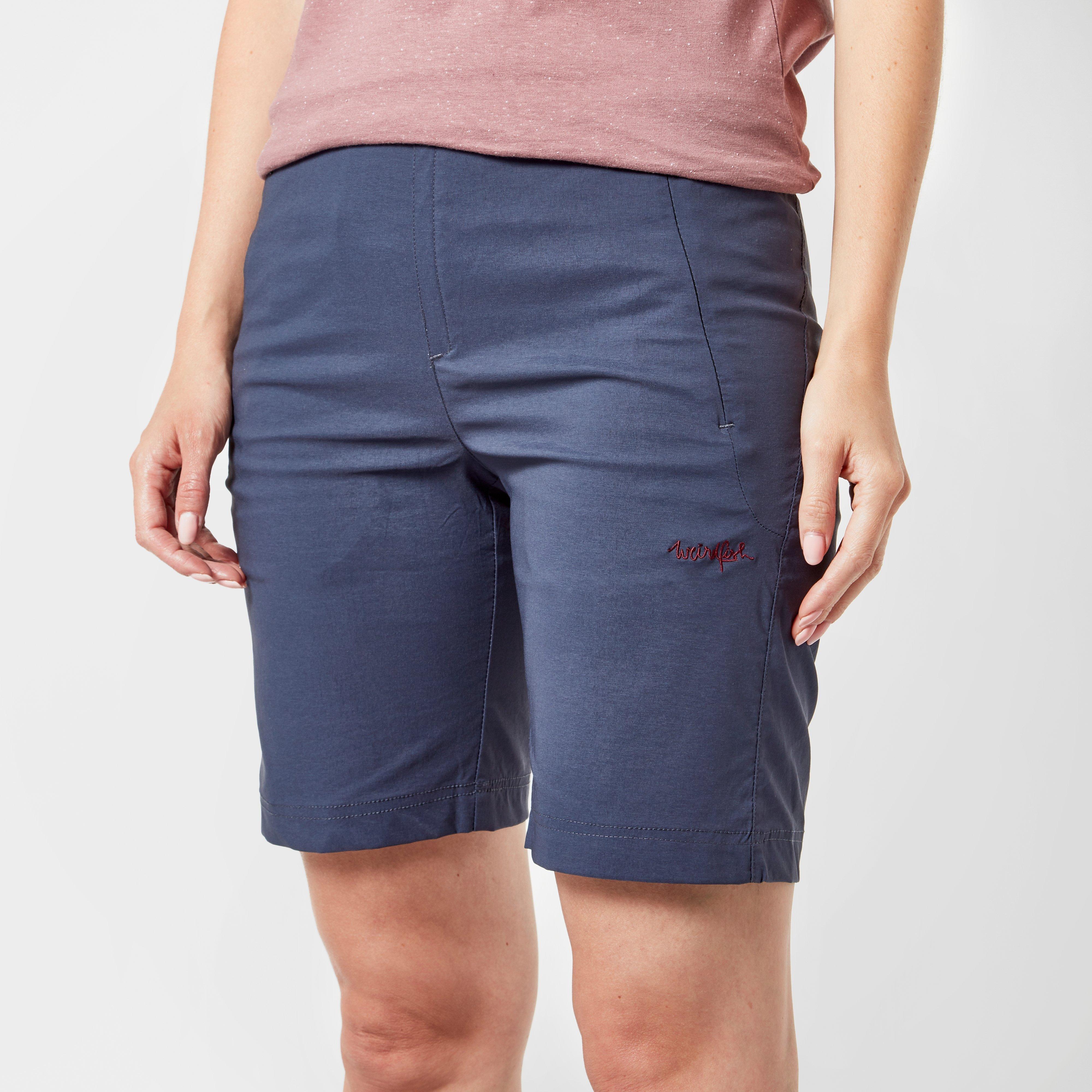 Weird Fish Weird Fish Womens Harrima Walking Shorts - Navy, Navy Weird Fish Weird Fish Womens Harrima Walking Shorts - Navy, Navy
