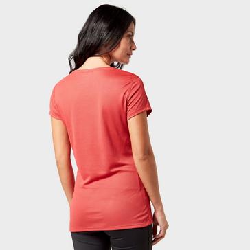 PINK Odlo Women's Active F-Dry Light Baselayer T-Shirt