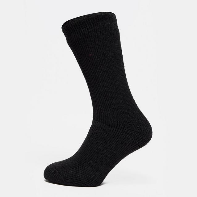 Heat Holders Womens Lite Dot Socks (Black / Berry)