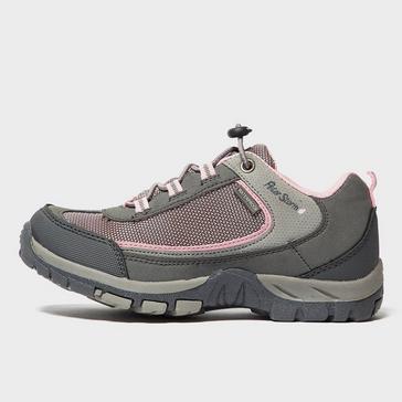 Grey Peter Storm Girls' Hampton Waterproof Walking Shoe