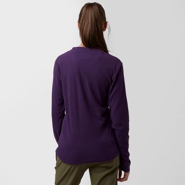 Purple Peter Storm Women's Grasmere V Neck Fleece