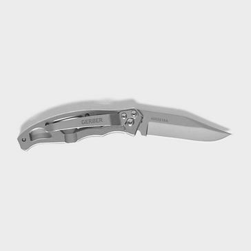 SILVER Gerber Paraframe Mini Clip Folding Knife