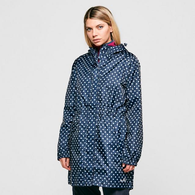 Navy Peter Storm Women's Parka in a Pack image 1