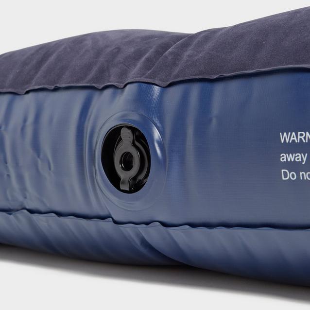 Eurohike deluxe single clearance flock airbed with pump