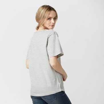 Grey|Grey Peter Storm Women's Angel Stripe T-Shirt