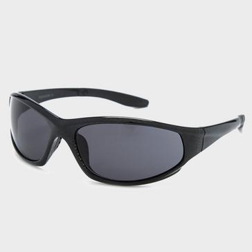 Black Peter Storm Men's Check Sport Wrap Sunglasses