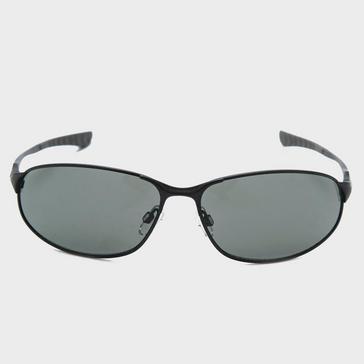 Black Peter Storm Men's Oval Metal Full Frame Sports Sunglasses