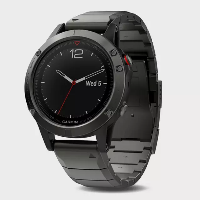 Garmin best sale metal watch