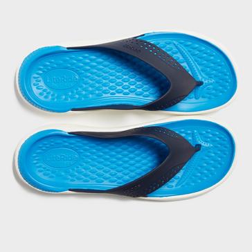 Navy Crocs Men's LiteRide™ Flips