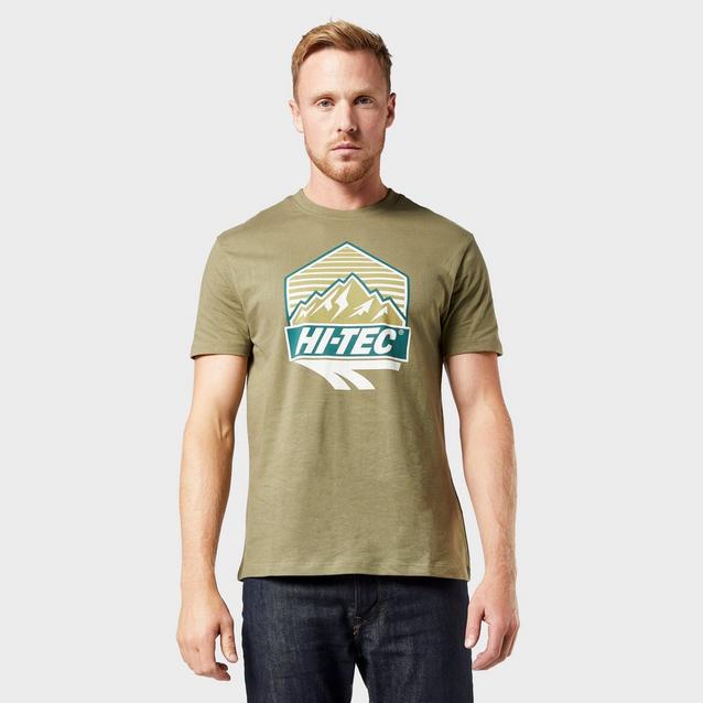 Khaki Hi Tec Men's Beltor T-Shirt image 1