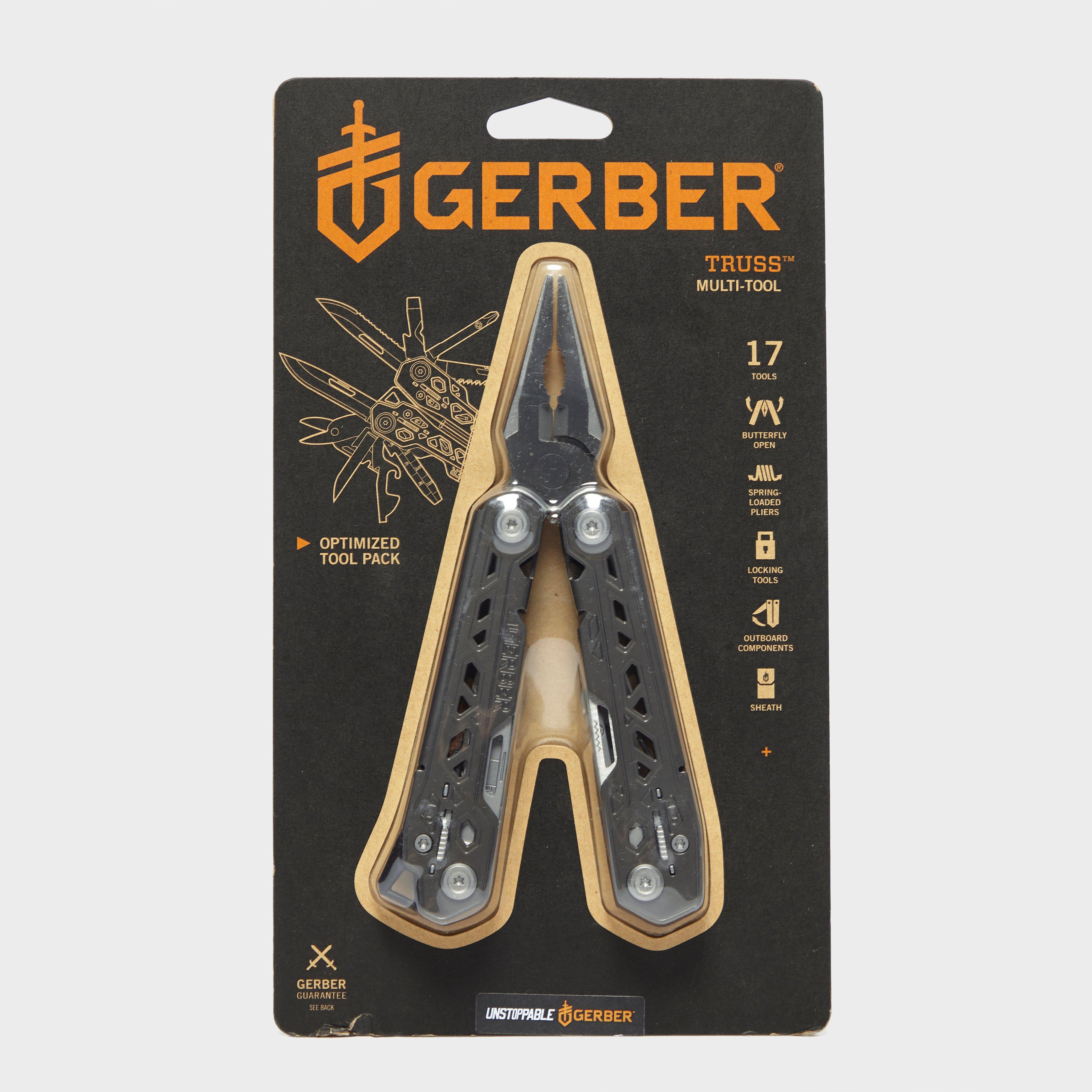 Pinza Multiuso Gerber Truss - 17 Funzioni, Fodero In Nylon, Lunghezza 16,5 Cm, Peso 248 G, Made In USA, Per Lavoro E Campeggio