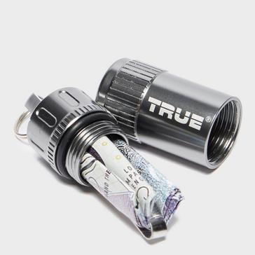 Silver True Utility CashStash+ Keyring Cash Holder
