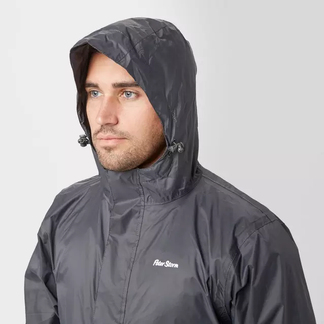 Mens packable waterproof on sale jacket