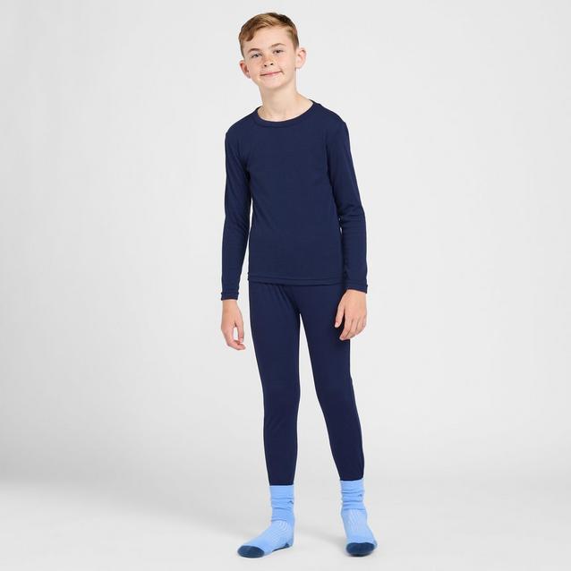 Kids Long Sleeve Thermal Crew Baselayer Top