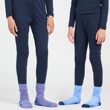 Navy Peter Storm Kids’ Unisex Thermal Baselayer Pants