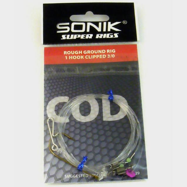 Multi Sonik Sonik 1 Hook Clipped Rough Ground Rig (Size 3) image 1