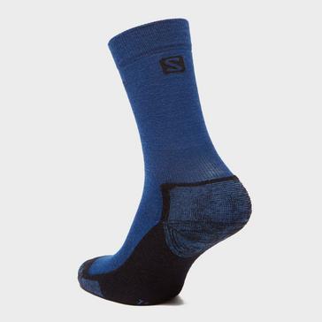 Navy Salomon Men's Merino Socks 2 Pack