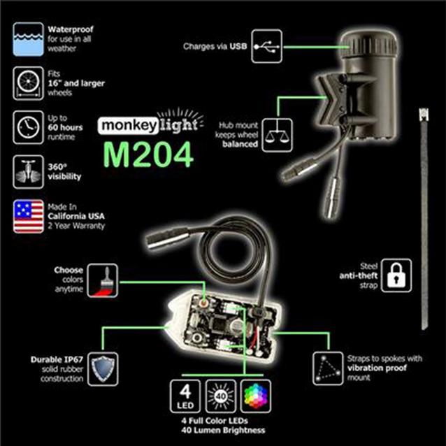 monkey light m204