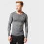 Grey|Grey Odlo Men's Performance Light Long Sleeve Top