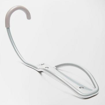 Silver DELTA TRIBE Leonardo Single Bike Storage Hook