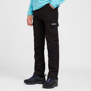 Black Regatta Boy's Softshell Trousers