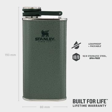Green Stanley Classic Easy Fill Wide Mouth Flask – 8oz