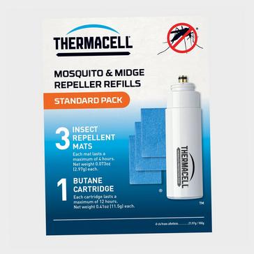 White THERMACELL Repellent Refills Standard Pack