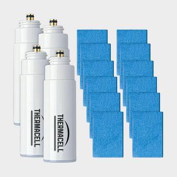 White THERMACELL Large Mosquito & Midge Repeller Refill Pack