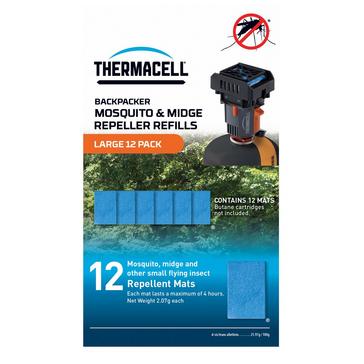 N/A THERMACELL Large Backpacker Mosquito & Midge Repeller Refills (12 Pack)