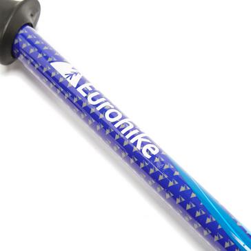 Blue Eurohike Trekker Antishock Walking Pole