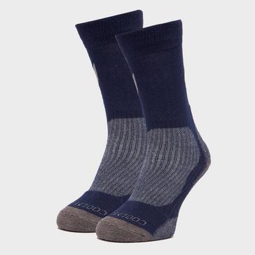 Navy Peter Storm Lightweight Outdoor Socks - 2 Pack