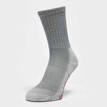 Grey|Grey Smartwool Women's Hike Light Crew Socks