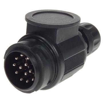 Black Maypole 12v 13 Pin Plastic Plug Connector