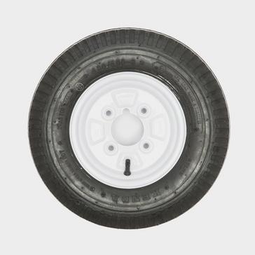 Black Maypole Trailer Wheel & Tyre (400x8)