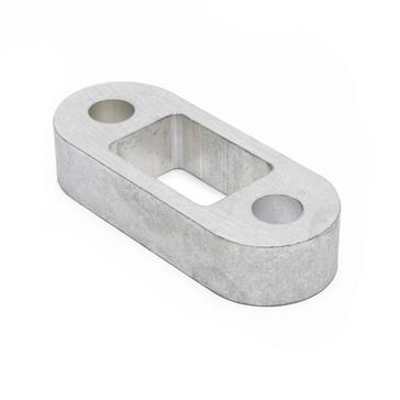 White Maypole 1 Inch Towball Spacer