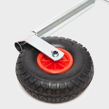 Black Maypole Pneumatic Jockey Wheel 48mm