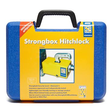 Yellow Maypole Strongbox Hitch Lock