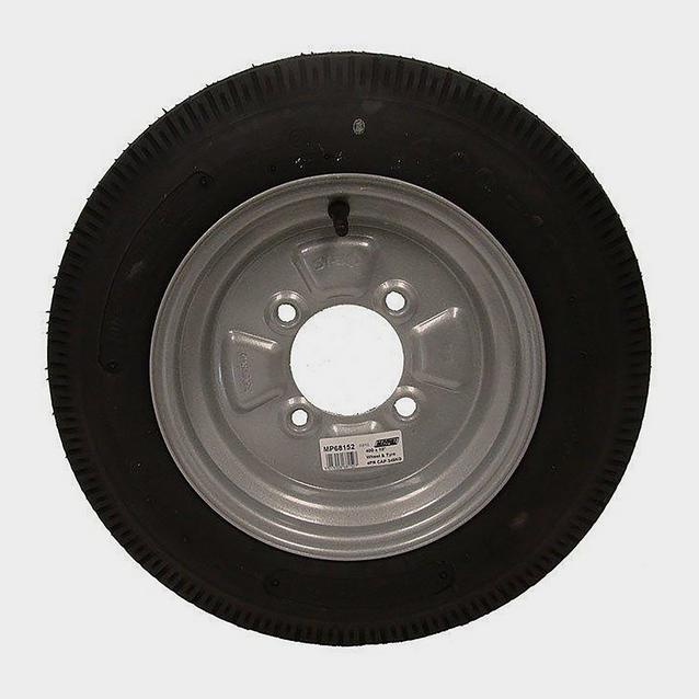 Black Maypole Spare Wheel for MP6815 Trailer image 1