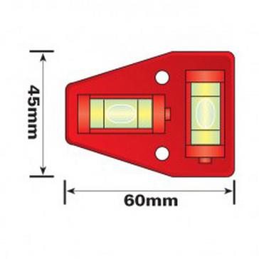 Red Maypole Caravan Spirit Level