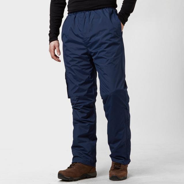 Navy Peter Storm Men's Storm Waterproof Trousers image 1