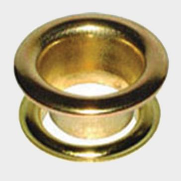 Gold W4 Brass Eyelets 10 Pack 9.5mm Brass Eyelets